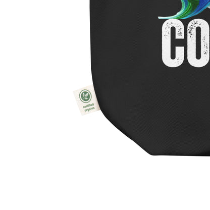 "Let's Make Climate Cool Again" Eco Tote Bag - Bite-Size Climate Tech Edition